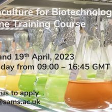 CCAP Algaculture for Biotechnology Online Training Course